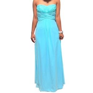 “HOST PICK” B2 jasmine Strapless , Womens formal bridesmaids long gown dress